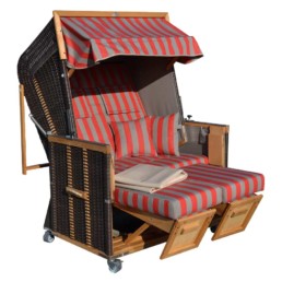 E117 Nordsee Klassik Breitgeflecht cappuccino pinie