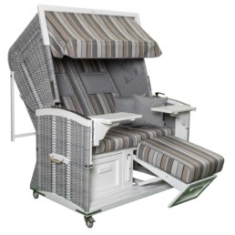 E118 Nordsee Fun Breitgeflecht beton lack weiss