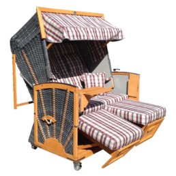 E127 Nordsee Spezial Breitgeflecht anthrazit pinie